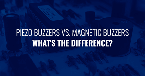 piezo buzzers vs. magnetic buzzers what 's the difference