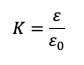 How are Dielectric Constant and Capacitance related?