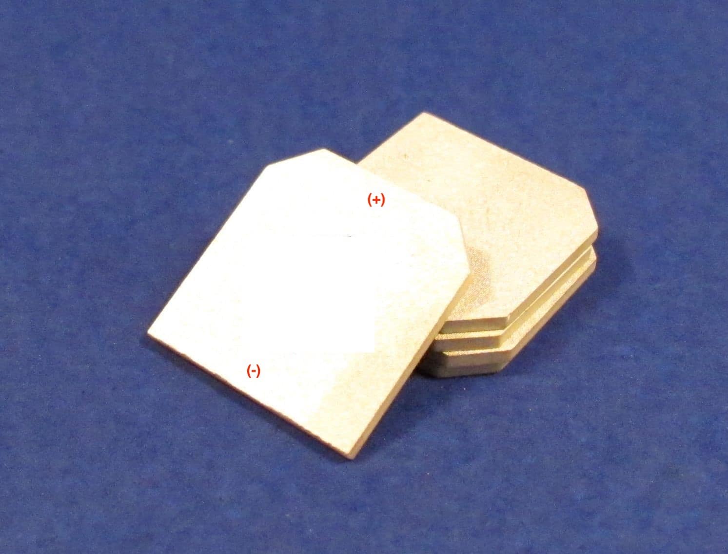 Shear Mode Piezo Plates